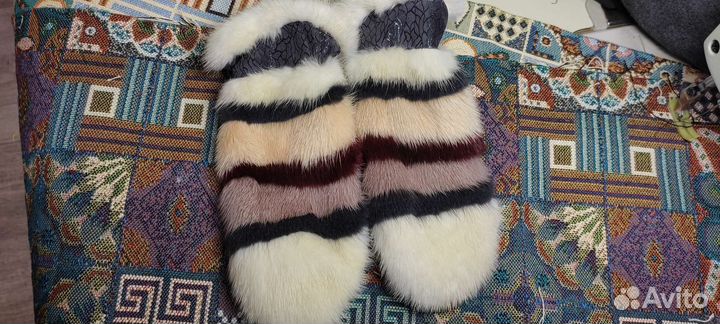 Варежки зимние детские