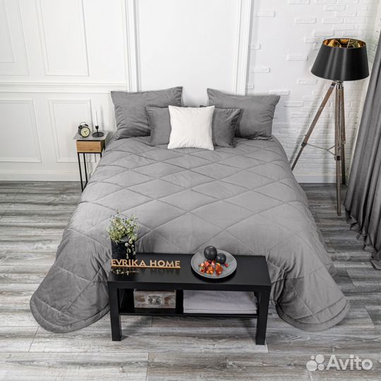 Покрывало бархат Беллиссимо хрустальный