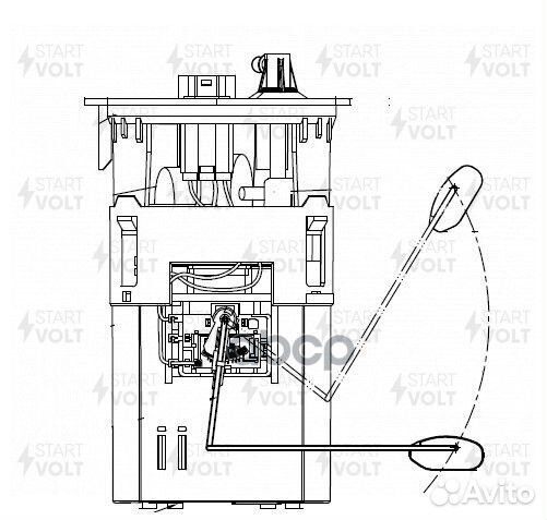 Модуль топливного насоса SFM 1425 startvolt