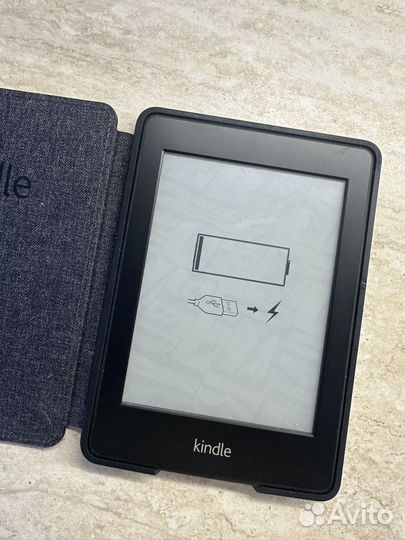 Электронная книга kindle с обложкой