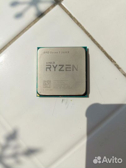 Процессор ryzen 5 2600x