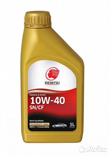 10w-40 Idemitsu 4л