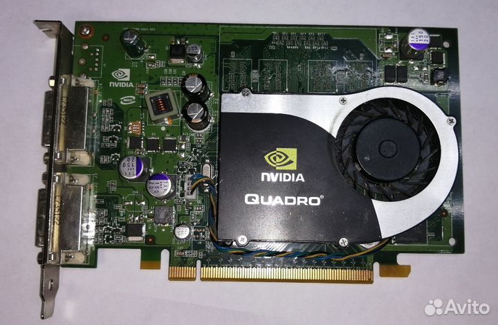 Видеокарта Nvidia Qadro FX370 256Mb HP (PNY) PCIe