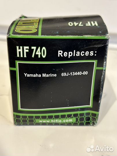 Фильтр масляный для плм Yamaha HiFlo HF740