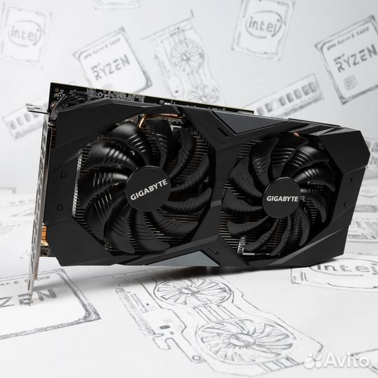 Видеокарта Gigabyte RTX 2060 D6 6GB