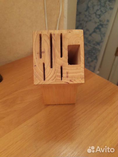 Подставка для ножей деревянная