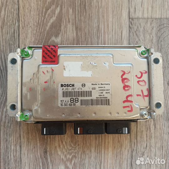 Блок эбу двс Пежо 307 ME7.4.4