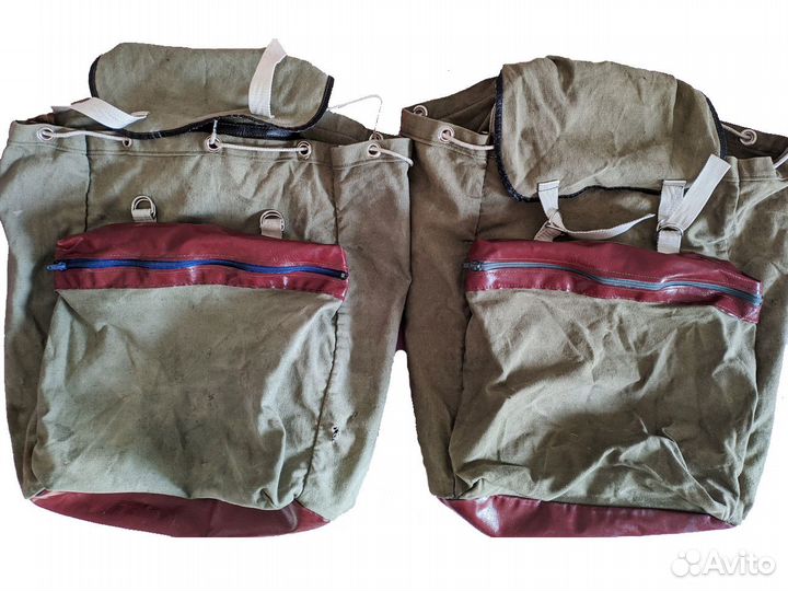Рюкзаки брезентовые Троицкая фабрика СССР