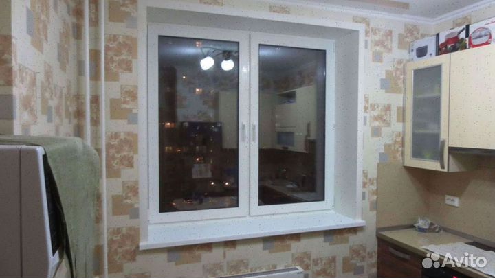 Пластиковое окно с ламинацией