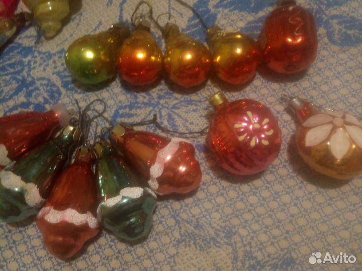 Елочные игрушки СССР
