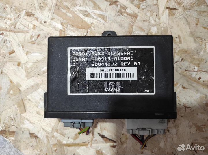 Блок управления Jaguar XJ X351 стояночным тормо