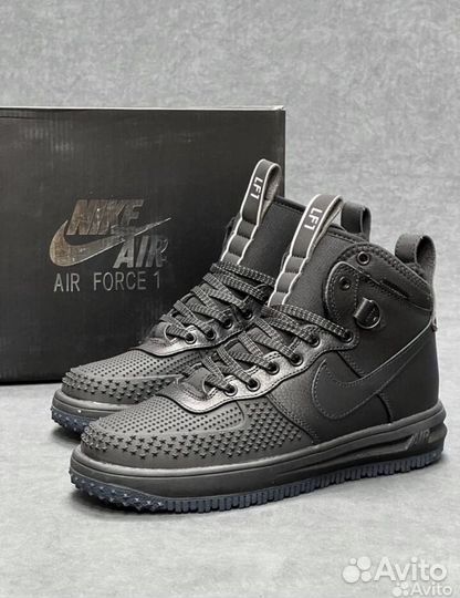 Кроссовки nike lunar force 1 duckboot зимние с мех