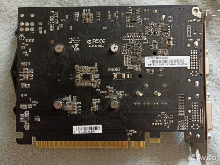 Видеокарта gtx 750