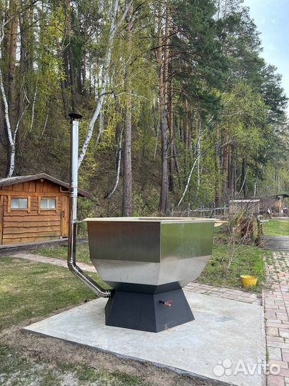 Банный чан для семьи и друзей