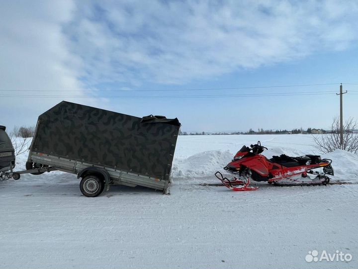 Прицеп для снегохода. Кузов 3,48м на 1,51м.Рассроч