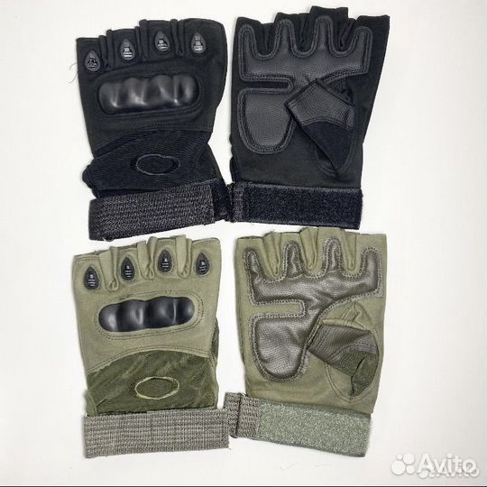 Полуперчатки новые тактические черные