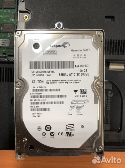 Ноутбук hp compaq 6910p