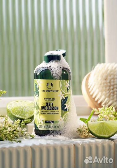 The body shop lime Гель для душа