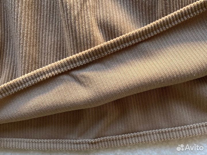 Платье для девочки теплое в рубчик 98,104