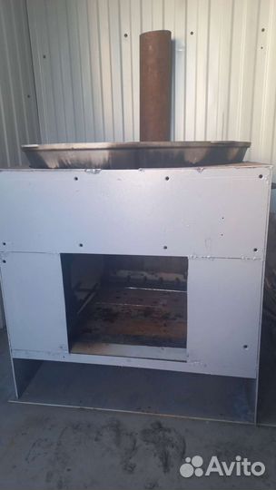 Казан с печью