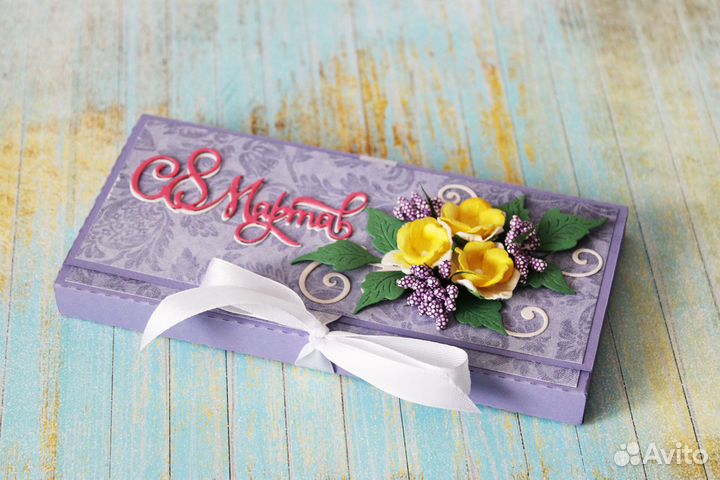 Открытки ручной работы 8 марта