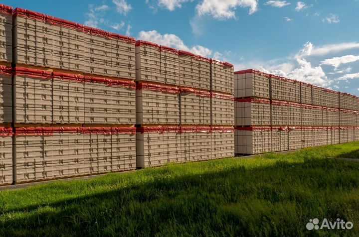 Газоблок Поревит Д500 В2.5
