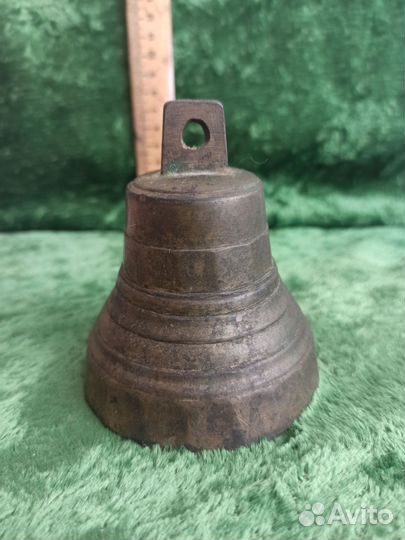 Колокольчик старинный царский бронзовый # 10