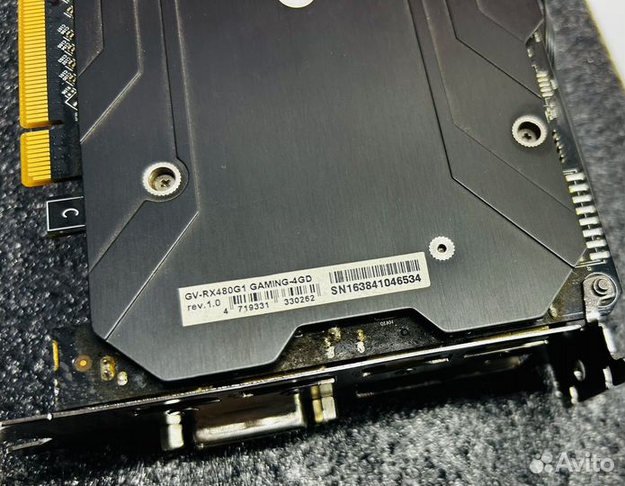Видеокарта RX480 4gb