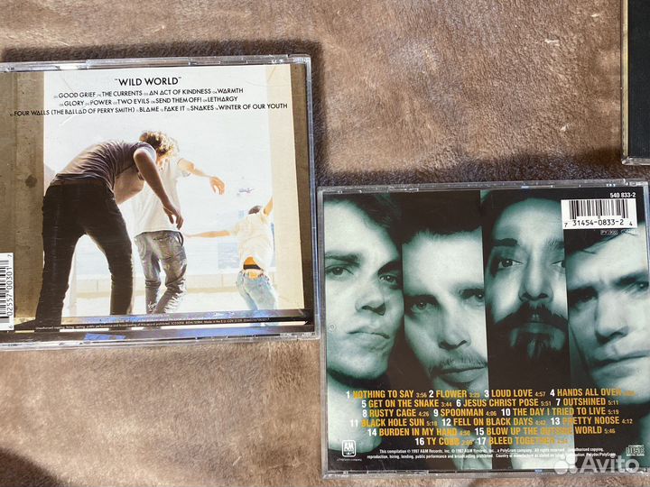 CD фирменные рок, поп EU