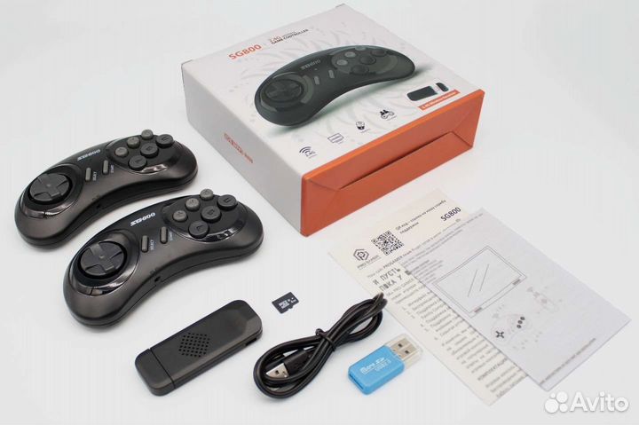 Игровая Приставка SG800 hdmi 2в1 sega 16bit + NES