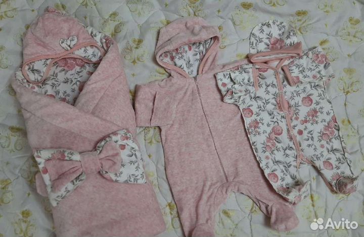 Конверт на выписку для девочки