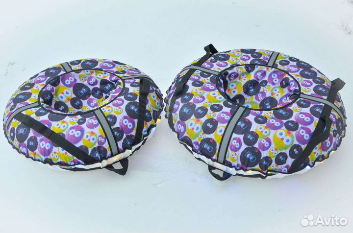 Интересный тюбинг (ватрушка)