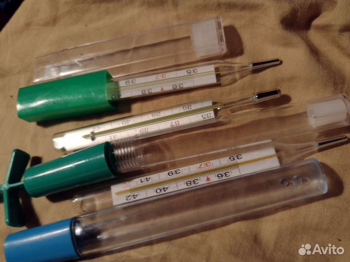 Термометры медицинские ртутные