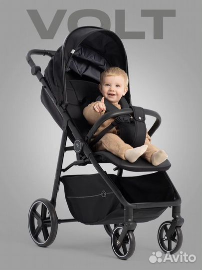 Всесезонная прогулочная коляска