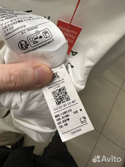 Футболка мужская diesel M оригинал