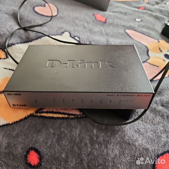 Коммутатор D-Link DES-1008D