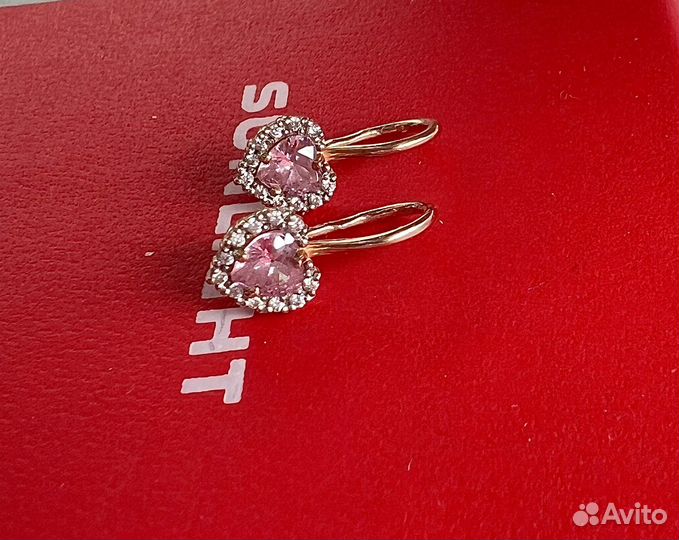 Золотые серьги для девочки