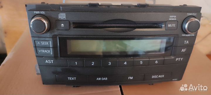 Автомагнитола тойота авенсис 2010 г