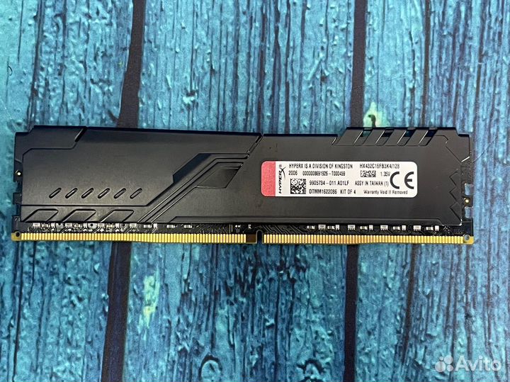 DDR4 dimm 1x32GB HyperX 3200MHz