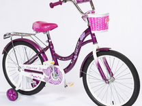 Велосипед детский 18 zigzag girl фиолетовый