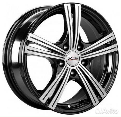 R16 5x114,3 6,5J ET45 D67,1 X'trike X-112 BK/FP