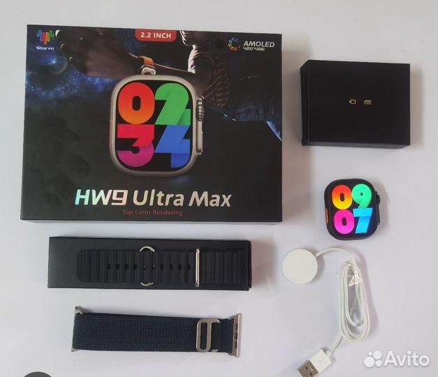 Смарт часы HW9 Ultra Max