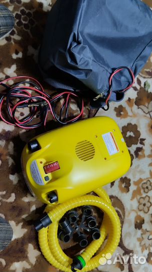 Воздушный электро насос Gp80для лодок пвх