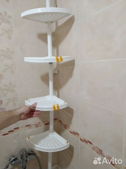 Телескопическая полка для ванной