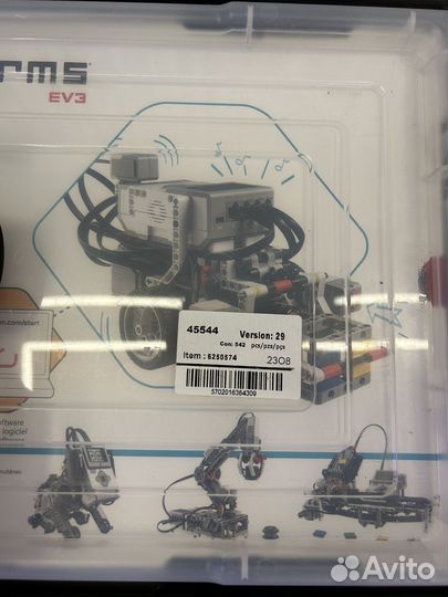 Конструктор lego education mindstorms EV3 45544