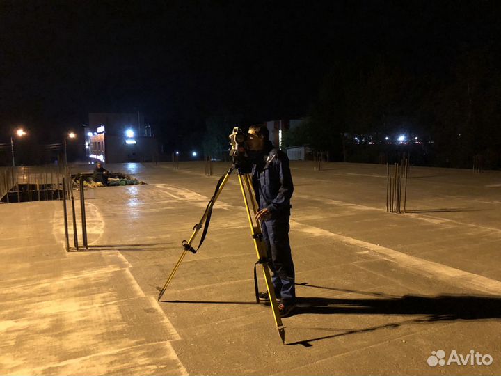 Геодезист, Вынос границ, топографическая съемка