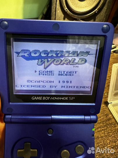 Игра Rockman world для Game Boy оригинал