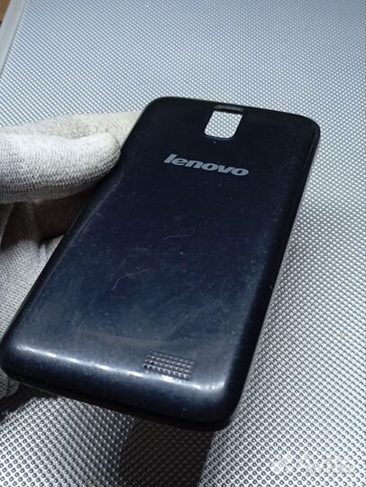 Lenovo A328. Задняя крышка. Оригинал. Чёрная