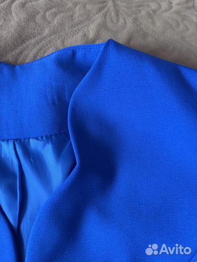 Синий пиджак, размер 46-48