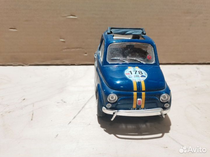 Fiat 500 burago 1:16